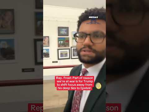 Congressman: Trump Started War to Distract from Epstein Ties