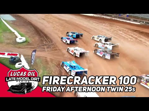 2023 Highlights | Firecracker 100 - Night 1 | Lernerville Speedway - dirt track racing video image