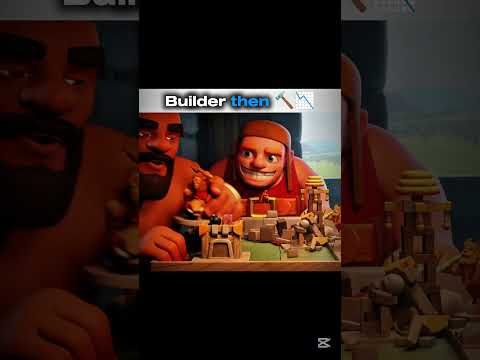Builder then vs Now 🥶 #clashroyale #viral #edit #supercell #mobile gaming #gaming
