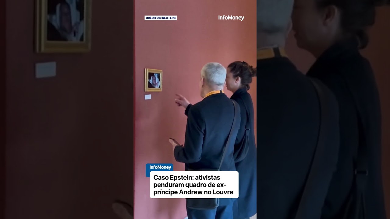 Caso Epstein vai parar no Louvre | InfoMoney News