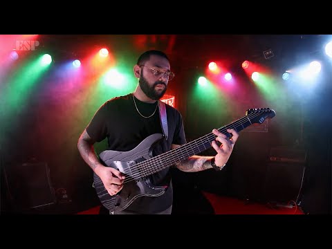 ESP Guitars: LTD Deluxe SN-1007HT Baritone Live Performance Demo by Rodney Dudum