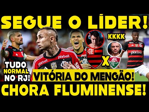 FLAMENGO FOI POPÓ E O FLU FOI O BAMBAM! MENGÃO HUMILHA O FLU NO MARACA E CONQUISTA A TAÇA GUANABARA