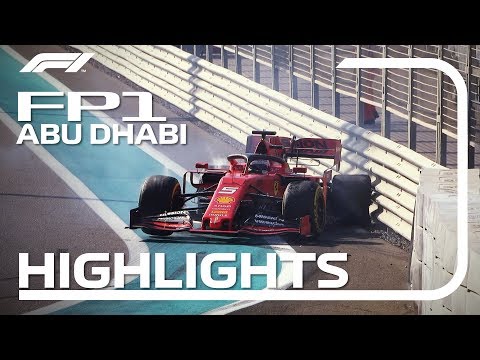 2019 Abu Dhabi Grand Prix: FP1 Highlights