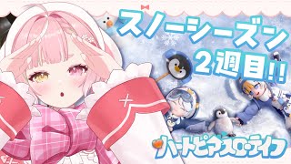 🥨ハートピアスローライフ スノーシーズン二週目❣図鑑埋めやるぞ⛄