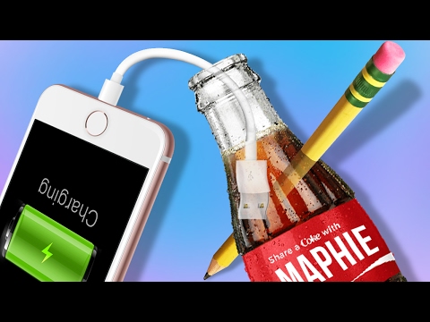 Can You Charge Your Phone Using Coke? - SODA DIYs You NEED to Try - UC6gqv2Naj9JiowZgHfPstmg