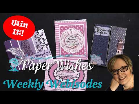 Card Ideas Using 8x8 Mat & Layer Paper Pads by Hunkydory Crafts | PaperWishes.com