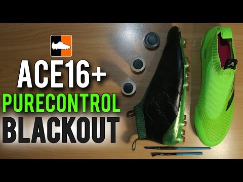 What Happens when you Black-Out adidas ACE16+ Purecontrol Football Boots & Soccer Cleats - UCs7sNio5rN3RvWuvKvc4Xtg