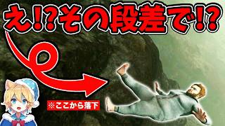 プロ級の動きで橋を制圧した直後にしょぼい崖から落ちて大発狂する奴ww【Baby Steps】