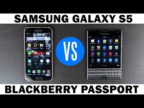 BlackBerry Passport vs Samsung Galaxy S5 - UCvIbgcm10GqMdwKho8C1Zmw