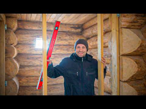 Один день на хуторе. Разделяю сруб бани. За живыми и насыщенными эмоциями уехал в глубь леса.