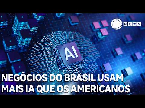 Pequenos negócios do Brasil usam mais IA que os norte-americanos