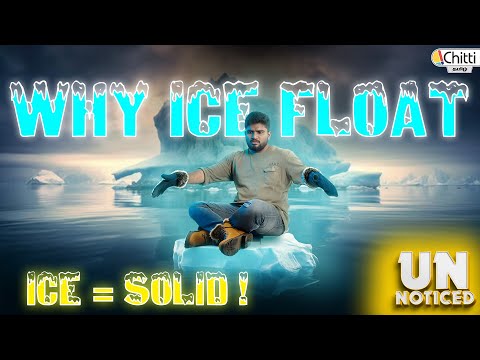 Why Does Ice Float on Water? | Unnoticed 3.0 | Science Behind Everyday Wonders ❄️💧 #chittitamil