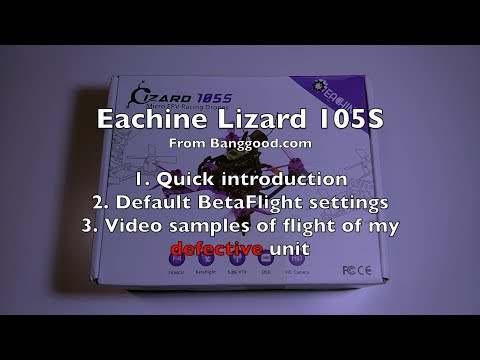 Eachine Lizard 105S - Review - Part 1/3 - UCWgbhB7NaamgkTRSqmN3cnw