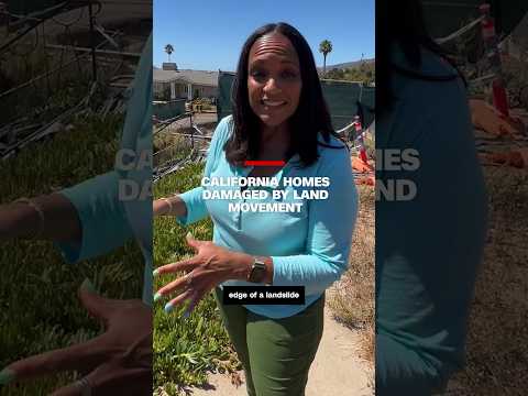 California homes damaged by land movement