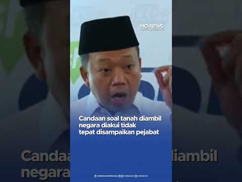 Video thumbnail Viral Pernyataan Tanah Milik Negara, Ini Klarifikasi dan Permintaan Maaf Nusron Wahid