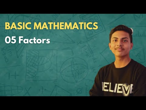 Factors | Basic Mathematics | Lecture 05 | SSC,RRB, Banking