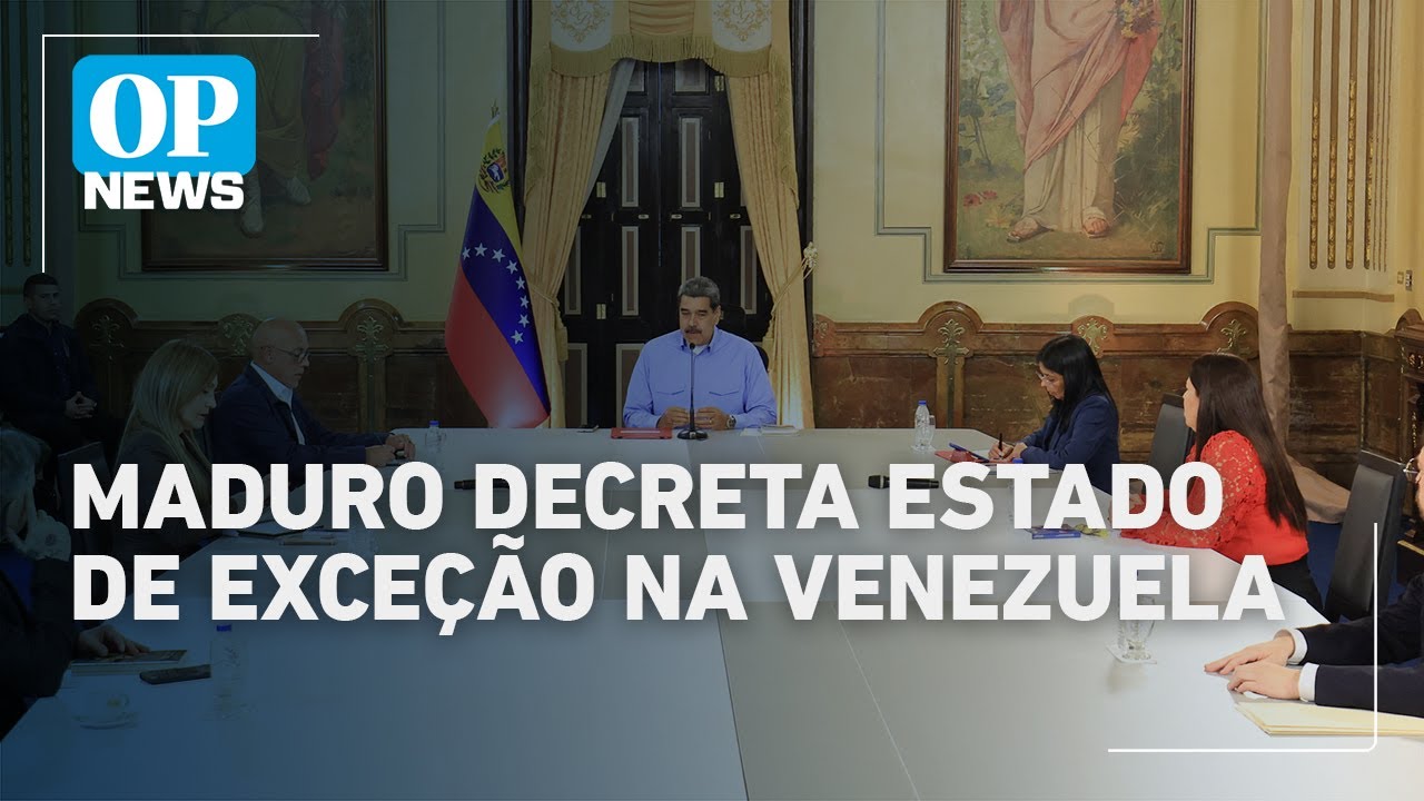Venezuela decreta estado de exceção e dá poderes especiais a Maduro após tensão com os EUA | OP News