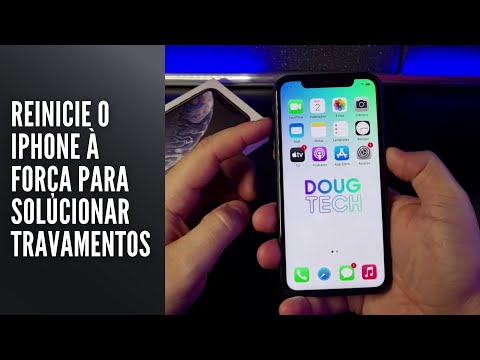 Reinicie o iPhone à força para solucionar travamentos