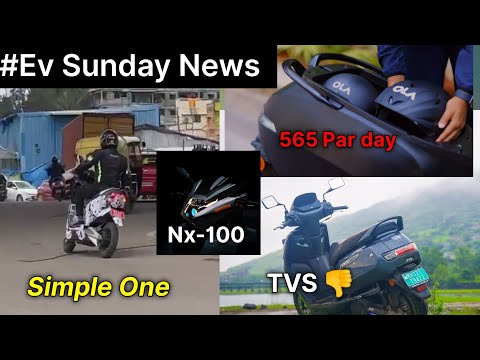 ⚡Simple One New Update | Tvs Electric | Hero vida Delivery | Ola electric Scooter | ride with mayur