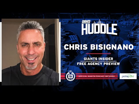 Free Agency Preview: Chris Bisignano Talks Offseason Moves | New York Giants video clip