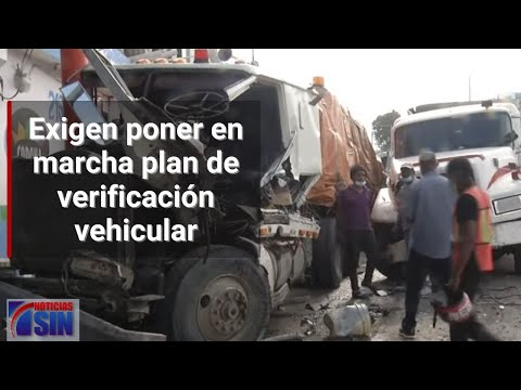 Tras accidentes mortales exigen poner en marcha plan de verificación