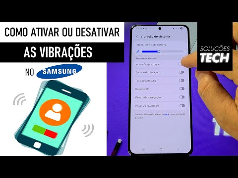 Como Ativar ou Desativar as VIBRAÇÕES no SAMSUNG