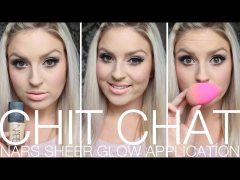 Chit Chat Getting Ready ♡ ft. Nars Sheer Glow - UCMpOz2KEfkSdd5JeIJh_fxw