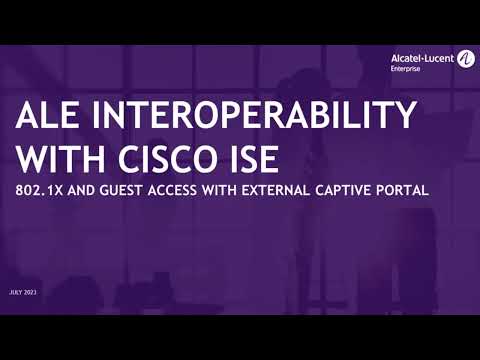Cisco ISE interoperability with ALE solutions