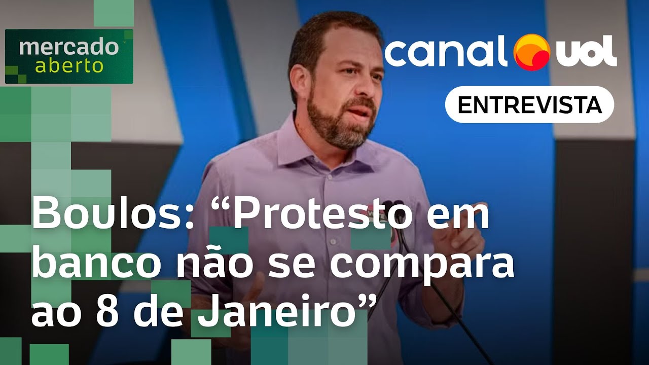 Boulos diz que não é razoável comparar protesto no Itaú da Faria Lima ao 8 de Janeiro