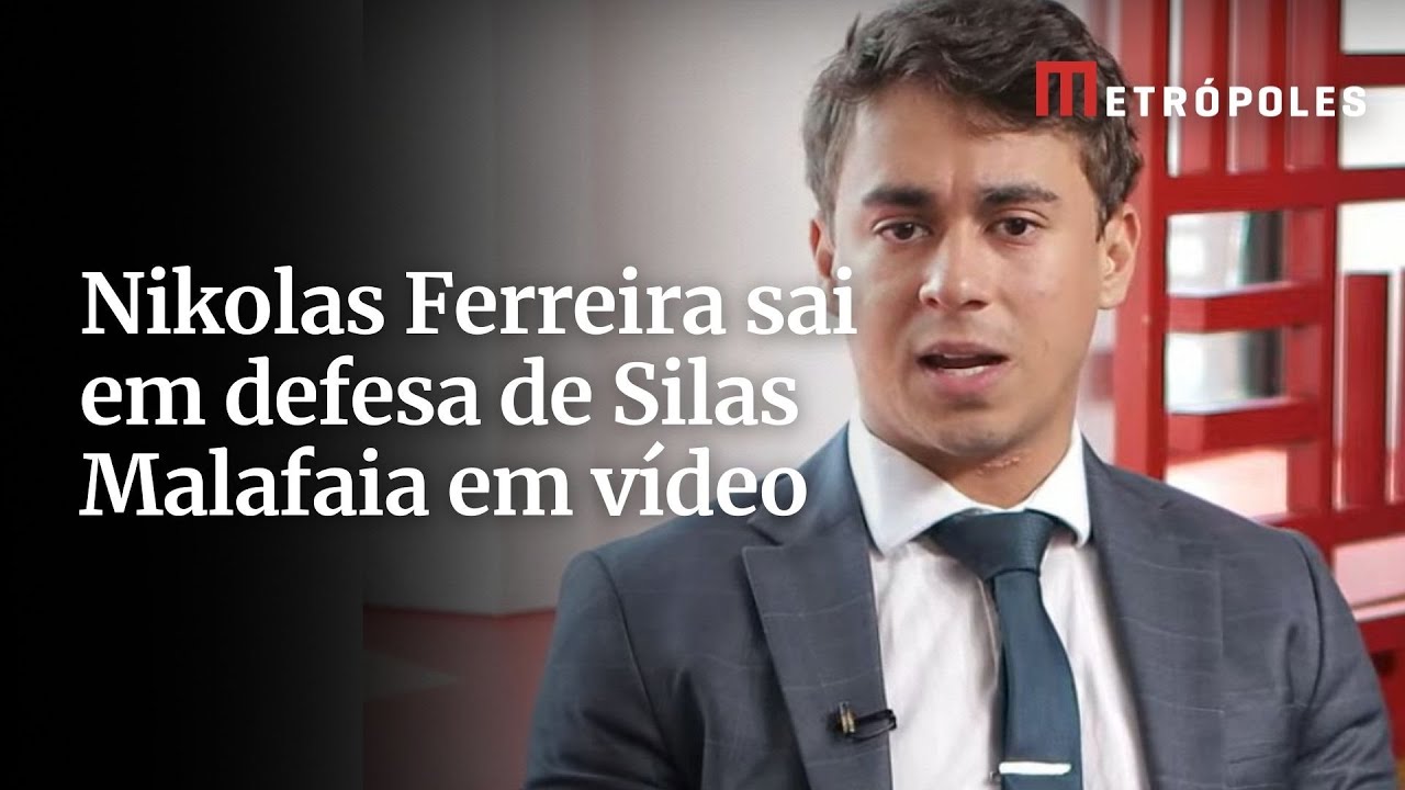 Nikolas Ferreira sai em defesa de Silas Malafaia em vídeo