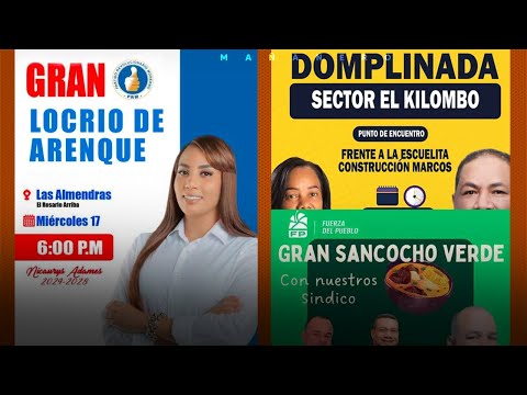 Locrio de arenque, Domplinadas y sancochos - Nuevos Métodos de propaganda política