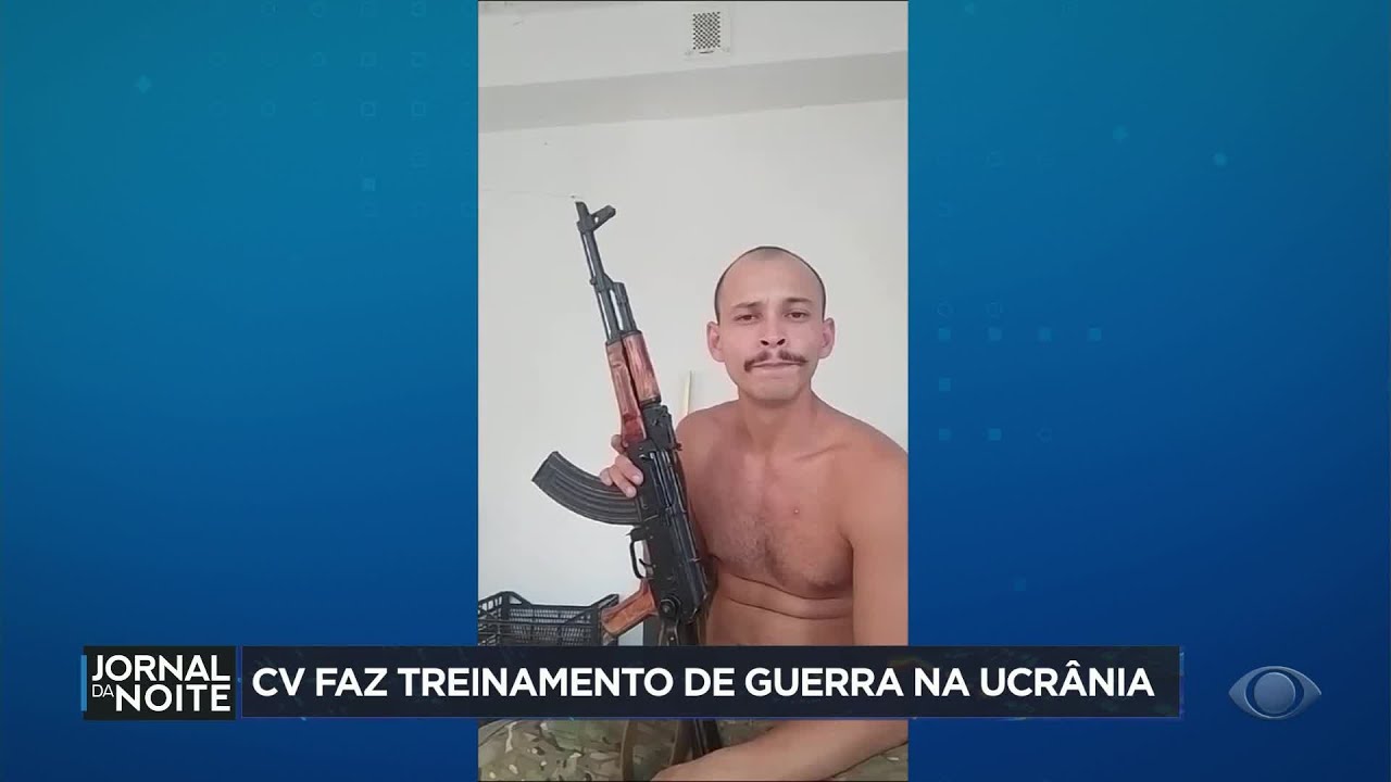 Comando Vermelho faz treinamento de guerra na Ucrânia