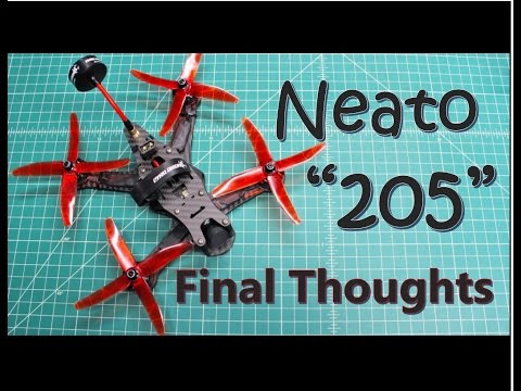 Neato 205 Breakneck FPV Race Frame  Final Thoughts - UCGqO79grPPEEyHGhEQQzYrw