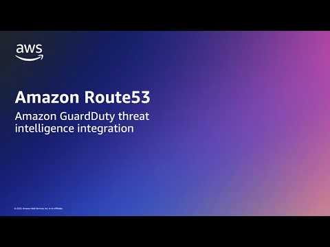 Amazon Route 53 integration with Amazon GuardDuty threat intelligence | Amazon Web Services