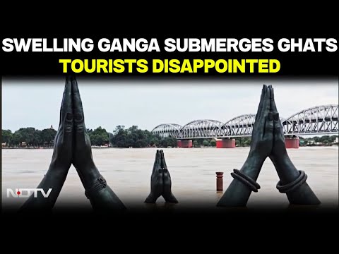 UP Floods | Swelling Ganga Submerges Ghats; Residents Face Severe Challenges, Tourists Disappointed