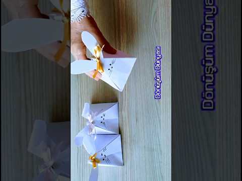 Çok tatlış hediye paketi #diy #kendinyap #gift #hediye