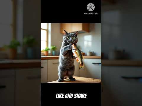 do billiye mey ldai ho gya fish ko leke#cat #catvideos #bigcat #fish #video #shorts #shortvideo