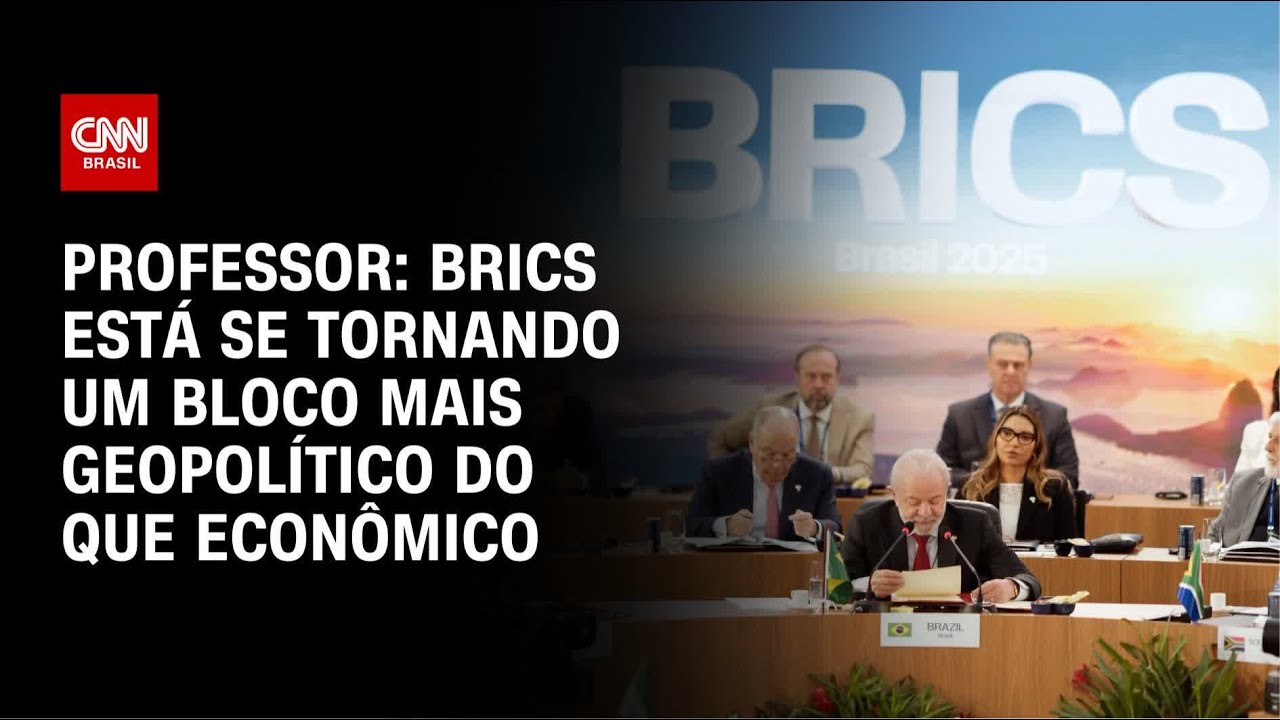 Cúpula do Brics professor avalia encontro no Rio de Janeiro | CNN NOVO DIA