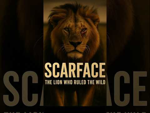 Scarface "The Lion Who Ruled the Wild" #scarface #lion #kenya