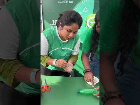 beach clean up green up with Garnier 💚