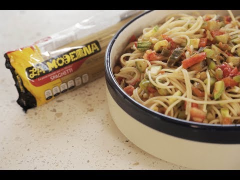 Spaghetti con vegetales - UCvg_5WAbGznrT5qMZjaXFGA