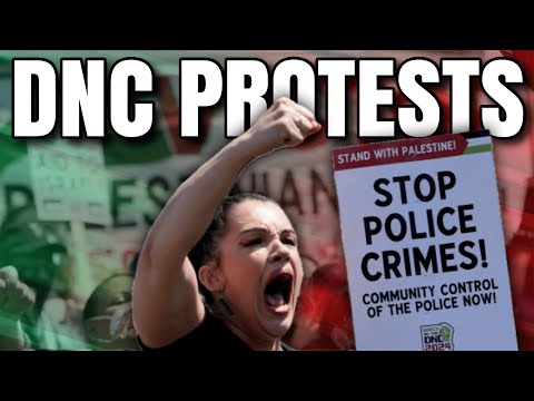 Pro-Palestinian Protests Rage On Outside DNC  - Bubba the Love Sponge® Show | 8/20/24