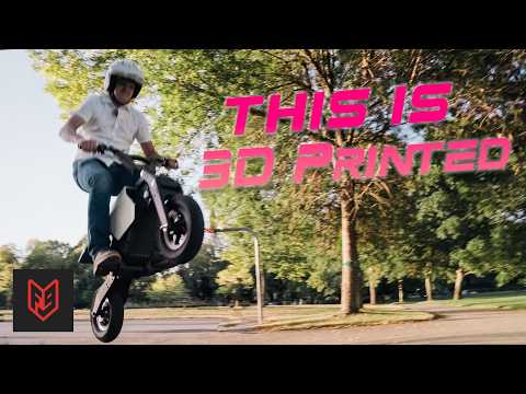 Jumping a 3D-Printed Motorcycle - How Strong is the Future?