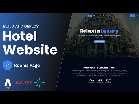 Build and Deploy a Full-Stack Hotel Website with Astro & Sanity