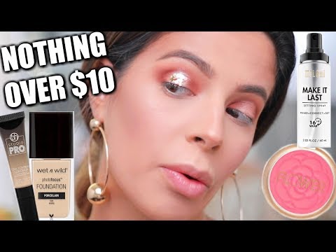 FULL FACE NOTHING OVER $10 | AFFORDABLE MAKEUP TUTORIAL - UCKMugoa0uHpjUuq14yOpagw