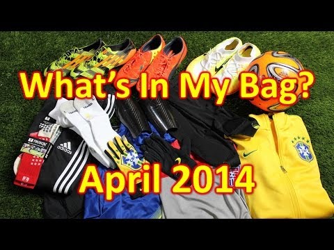 What's In My Soccer Bag? - April 2014 - UCUU3lMXc6iDrQw4eZen8COQ