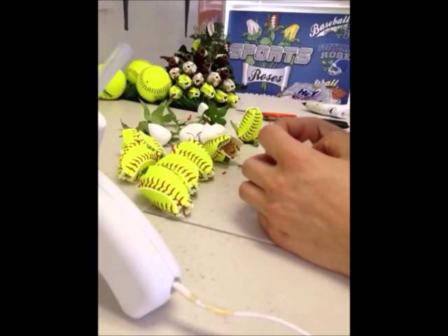 How To Make Tennis Ball Roses?