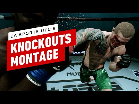 UFC 5 KO Montage - 5 Minutes of Brutal Slow-Mo Knockouts