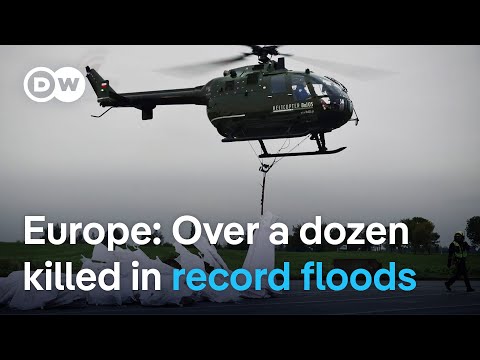 Are some parts of Europe more prone to flooding? Update from flooded European regions | DW News