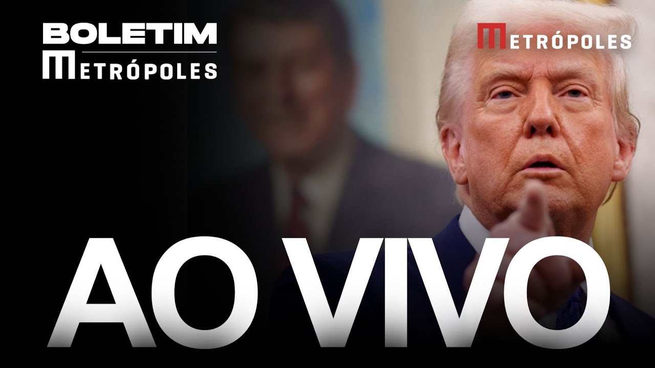 Ao vivo Trump taxa Brasil em 50 e Lula define três frentes de reação